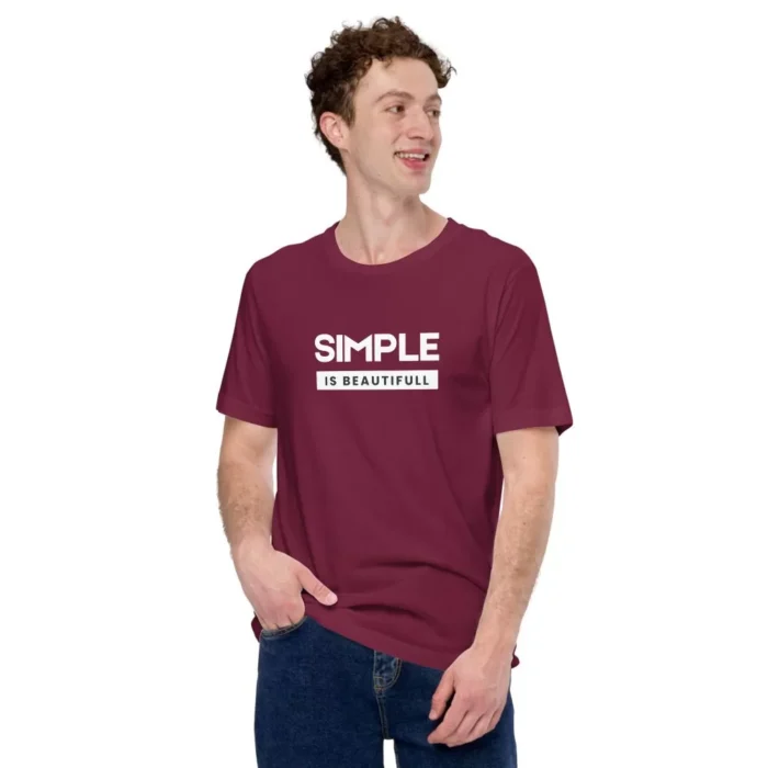 unisex staple t shirt maroon front 631762e671c4b jpg