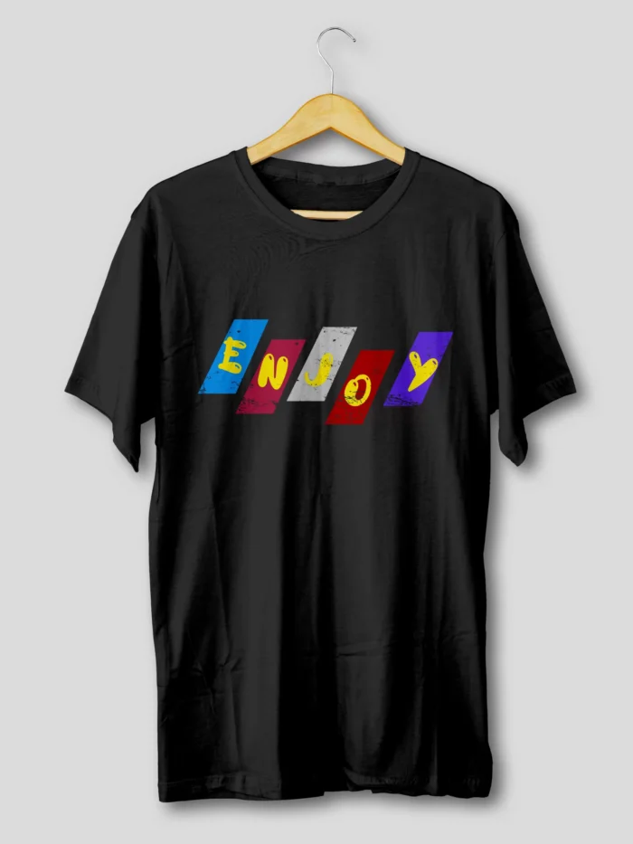 Enjoy Graphic Printed T-Shirt For Men.