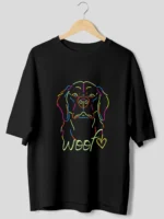 Woof Dog Lover Oversized T-Shirt