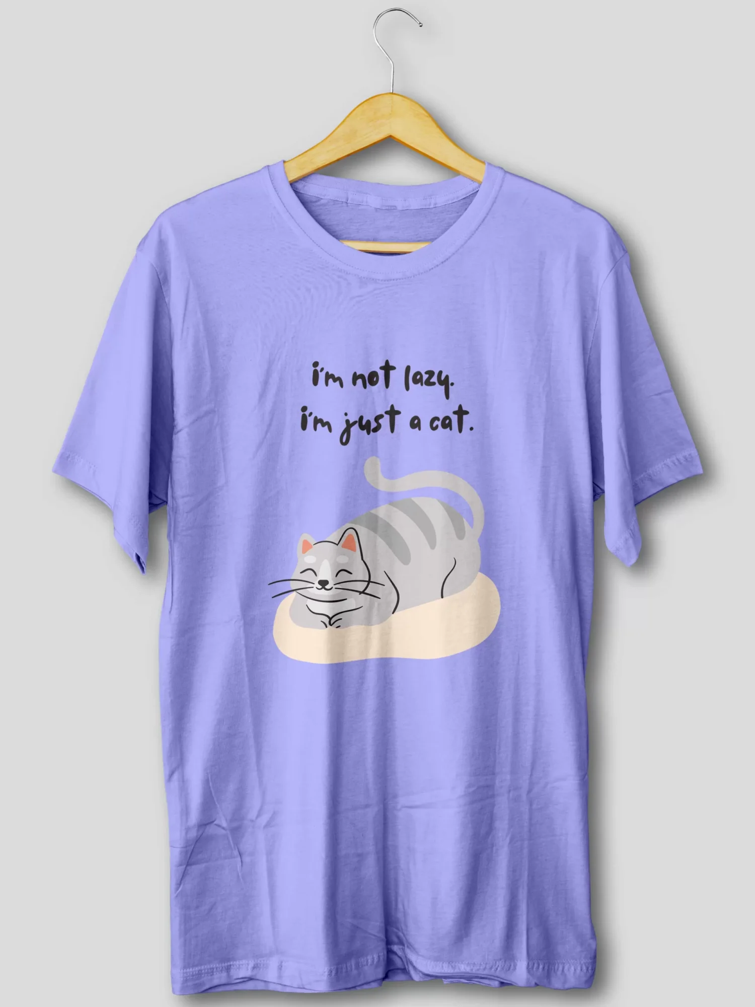 I am not Lazy I am just a Cat Graphic Women T-Shirts