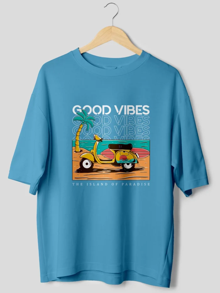 Good Vibes Front Hanging Baby Blue scaled