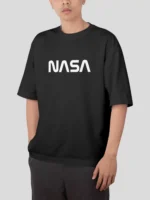 Nasa Back and front Printed Oversized T-Shirt