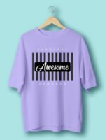 Born to be awesome oversize tshirt