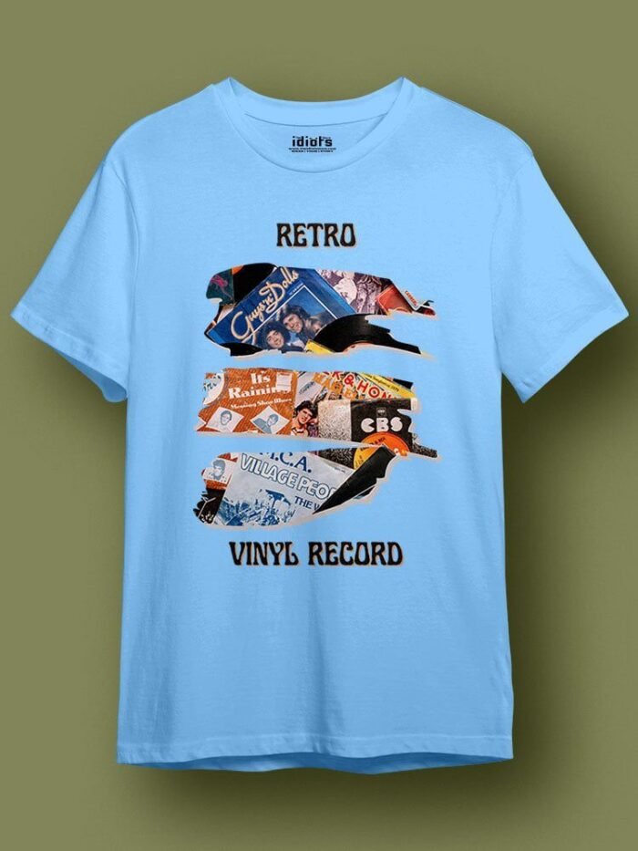 Retro Vinyl Record Regular T-Shirt