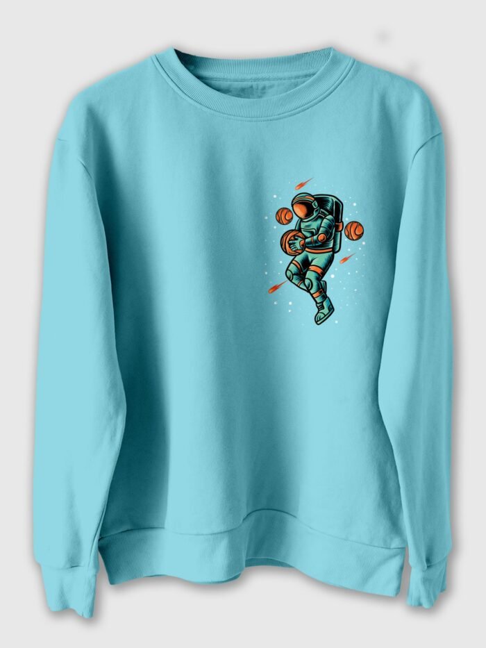 Astronaut Flying Sweatshirts for men and women