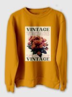 Vintage Printed Sweatshirt for Men and Women