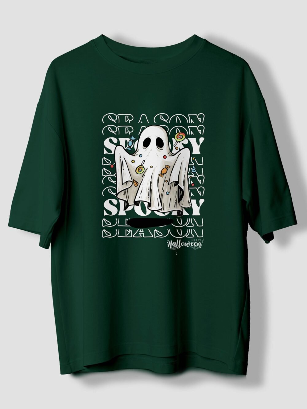 Spooky Haloween Season Oversized T-Shirt