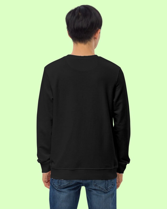 Back Unisex Sweatshirt Black