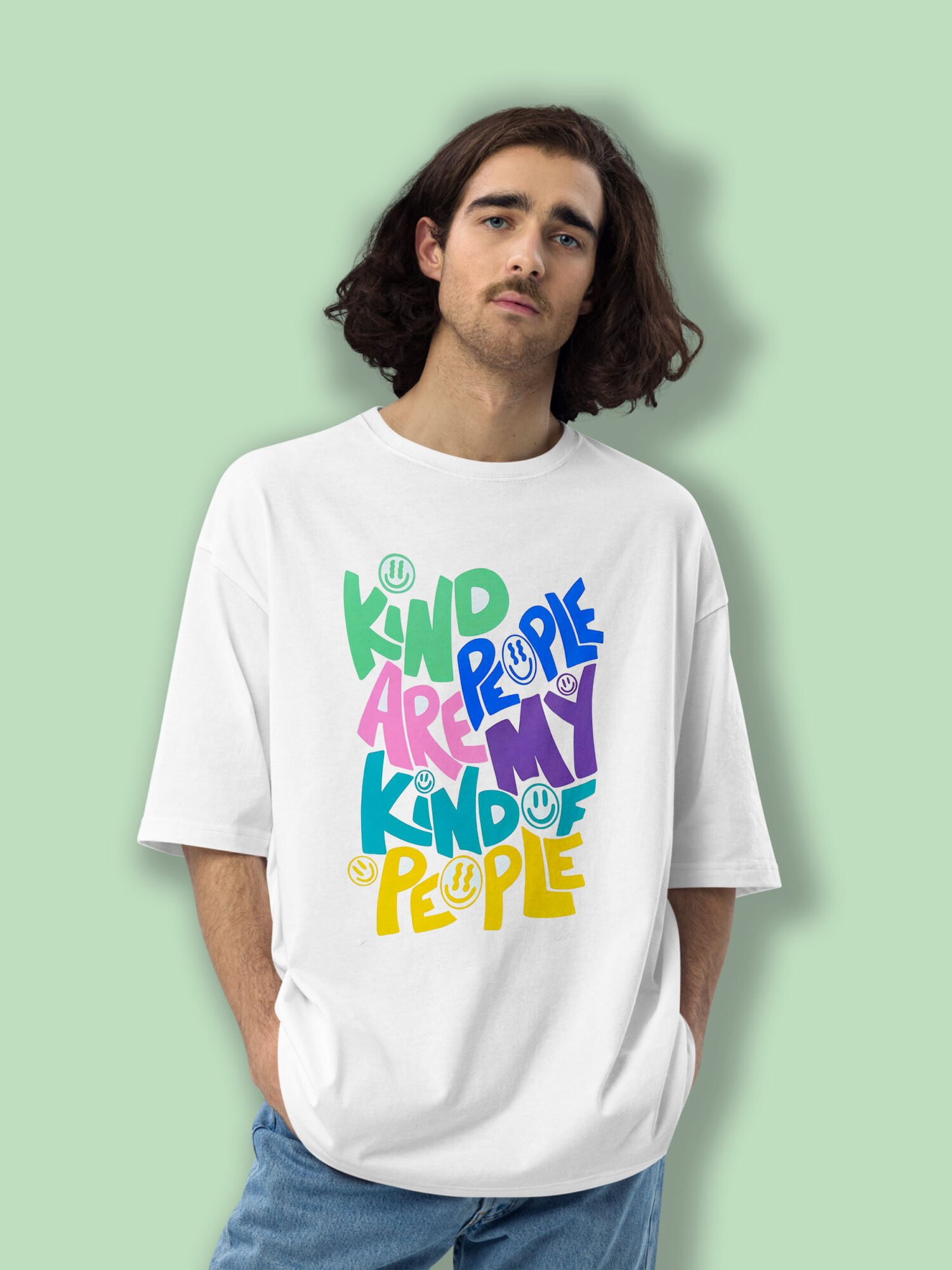 Kind of People Printed T-shirt