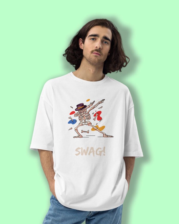 Swag Oversized T shirt White