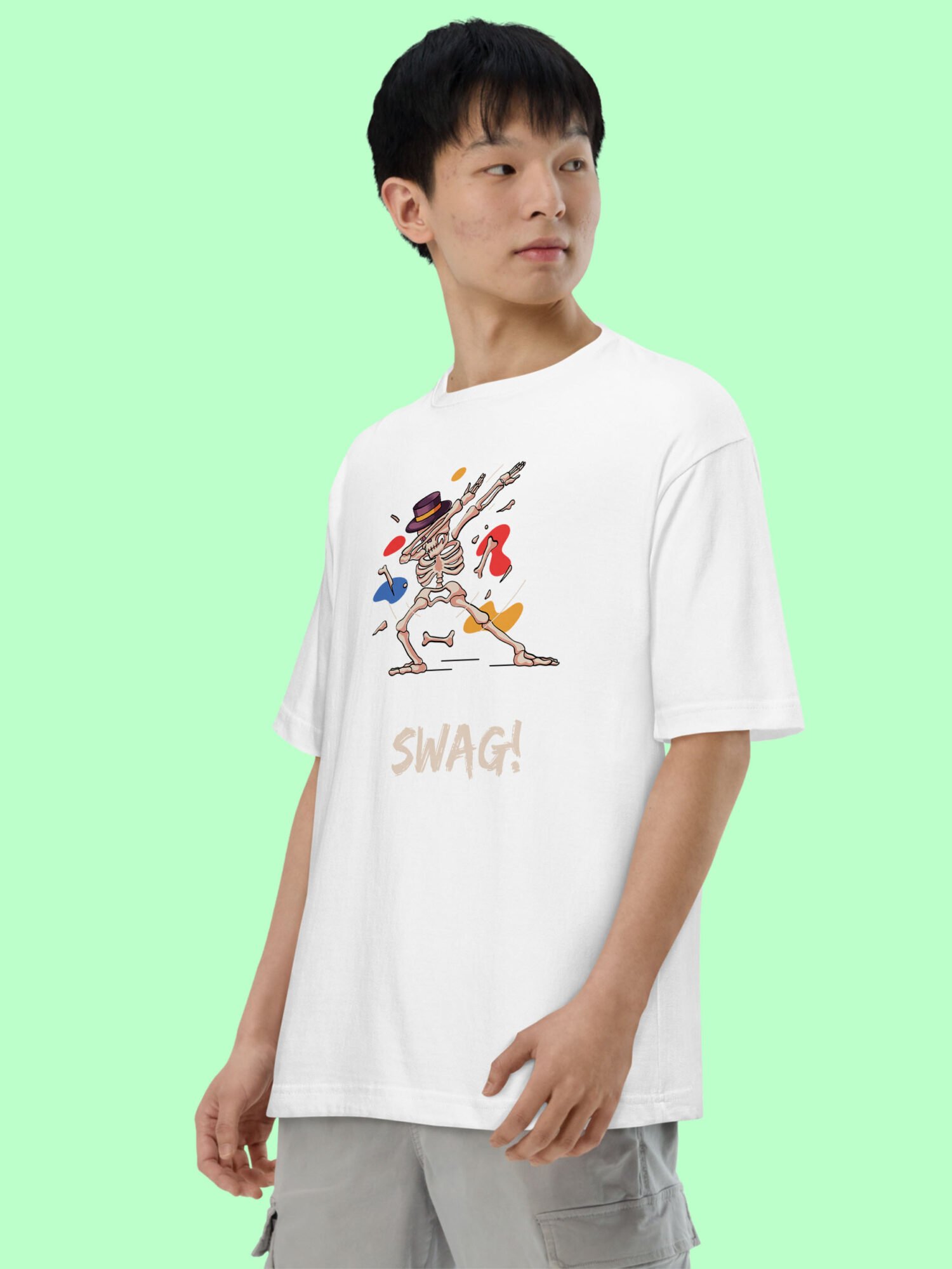 Swag Oversized T-shirt White
