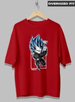 Dragon Ball Vegeta Anime Oversized Tshirt