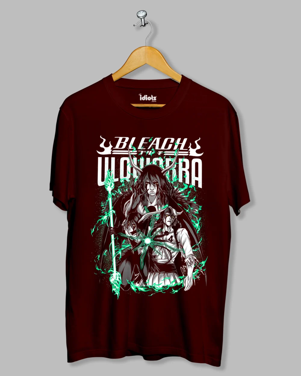 Bleach Anime Regular Tshirt Maroon