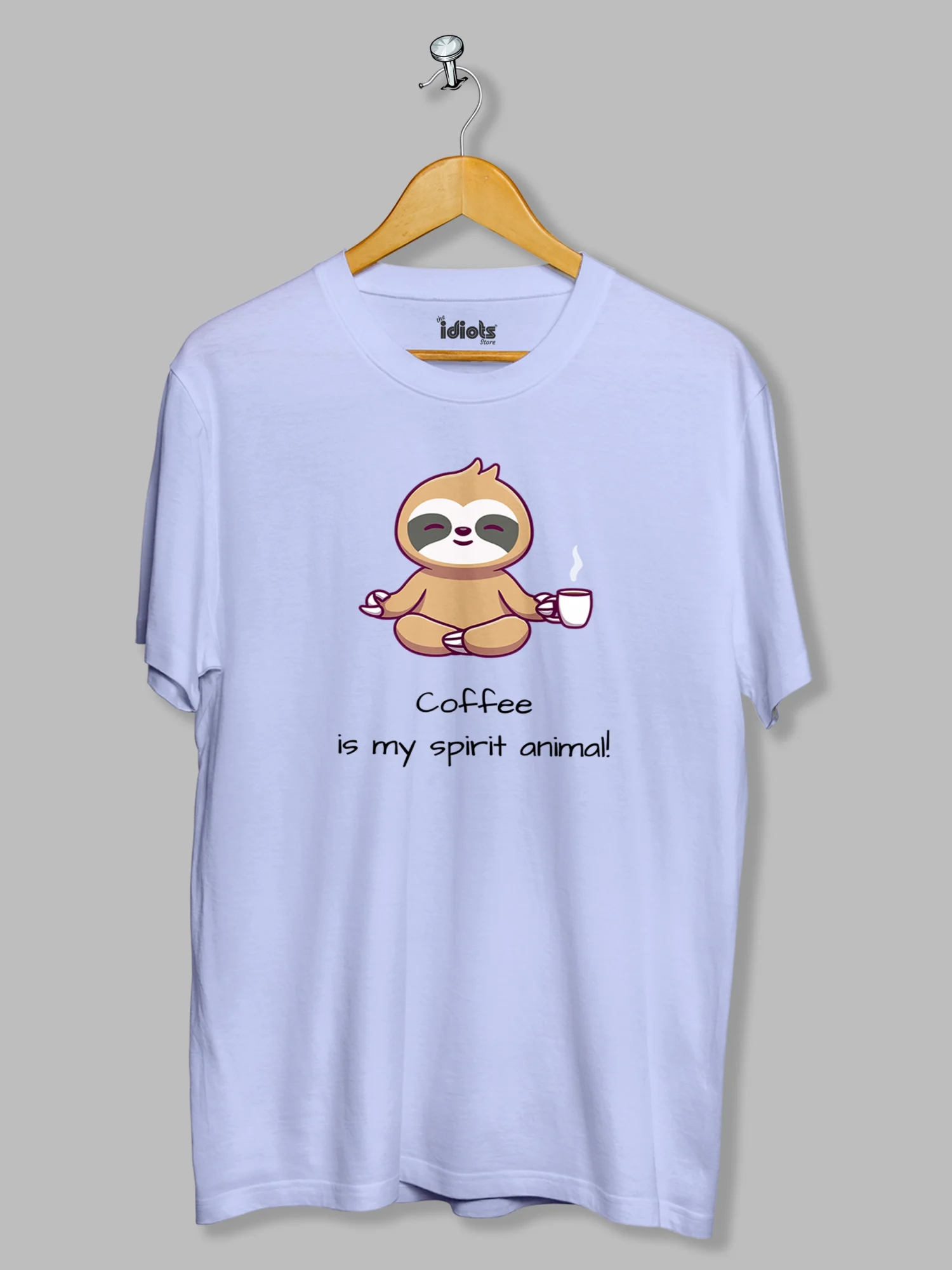 Coffee is My Spirit Printed T-shirt