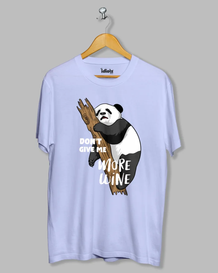 Don't Give Up Panda Graphic T-shirt