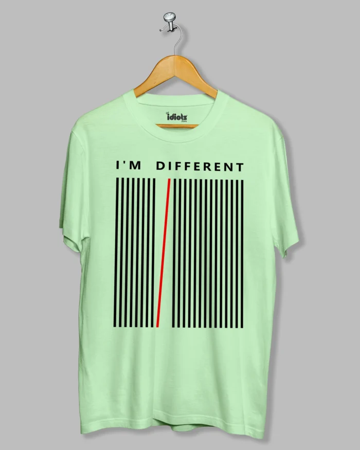 I Am Different Graphic Printed T-shirt