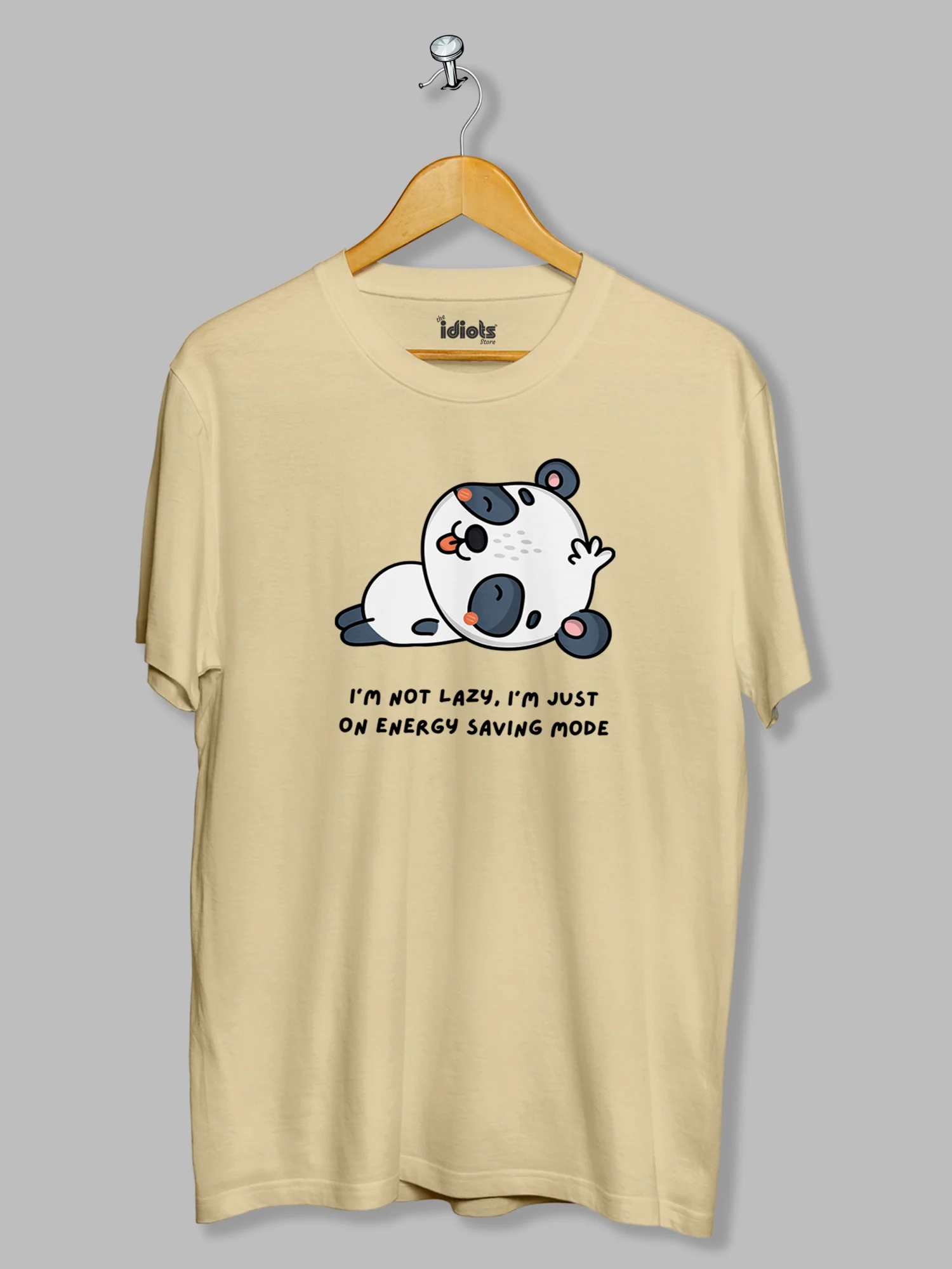 I’m Not Lazy Panda T-shirt