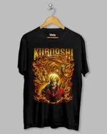 Kuroashi Anime Printed T-shirt