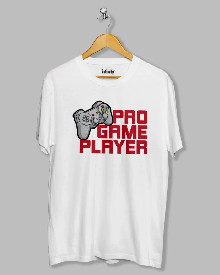 Pro Game Player Retro Printed T-shirt