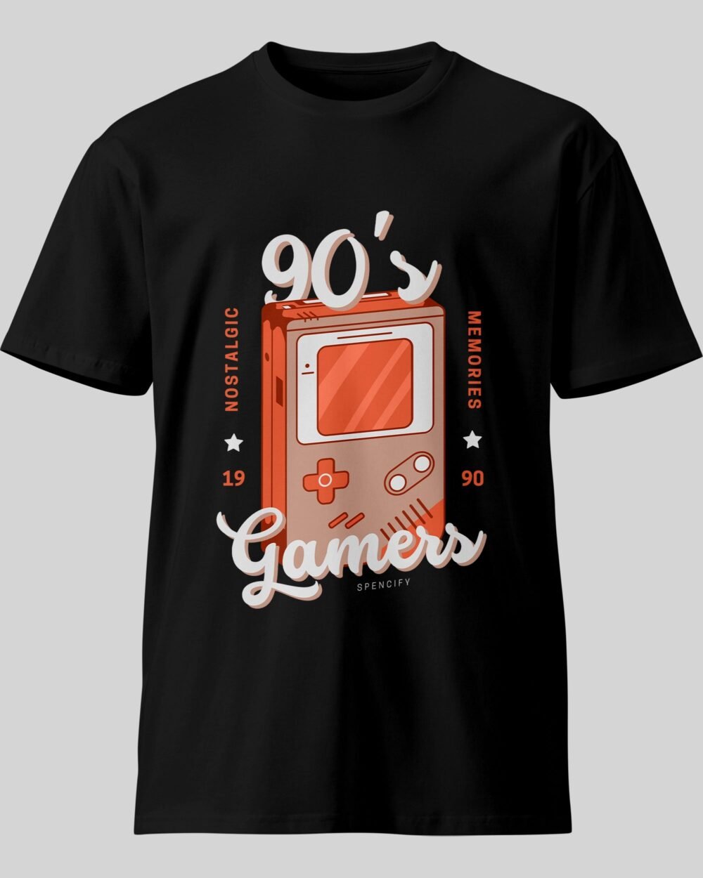 90 s Gamers New T Shirt Black