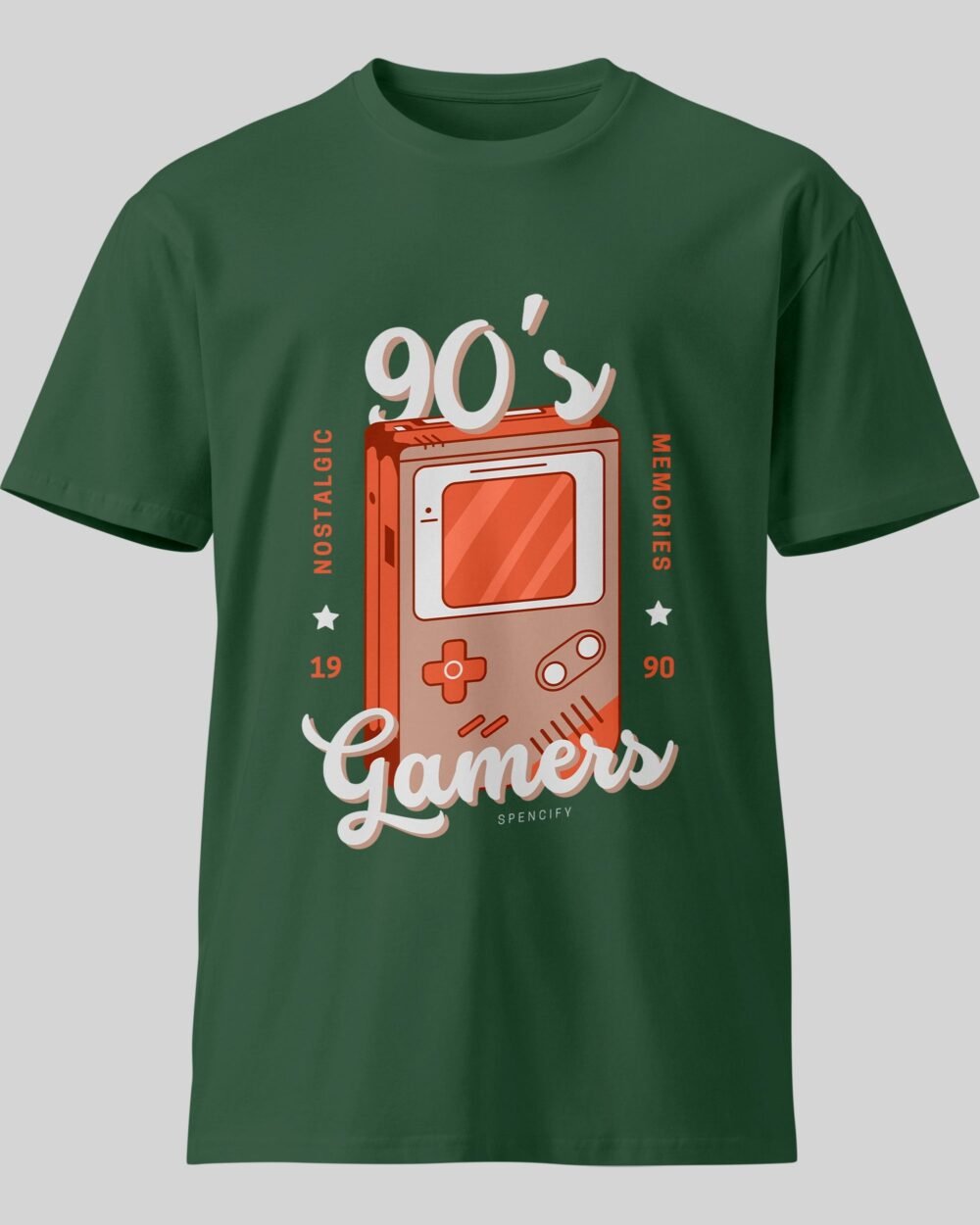 90 s Gamers New T Shirt Green