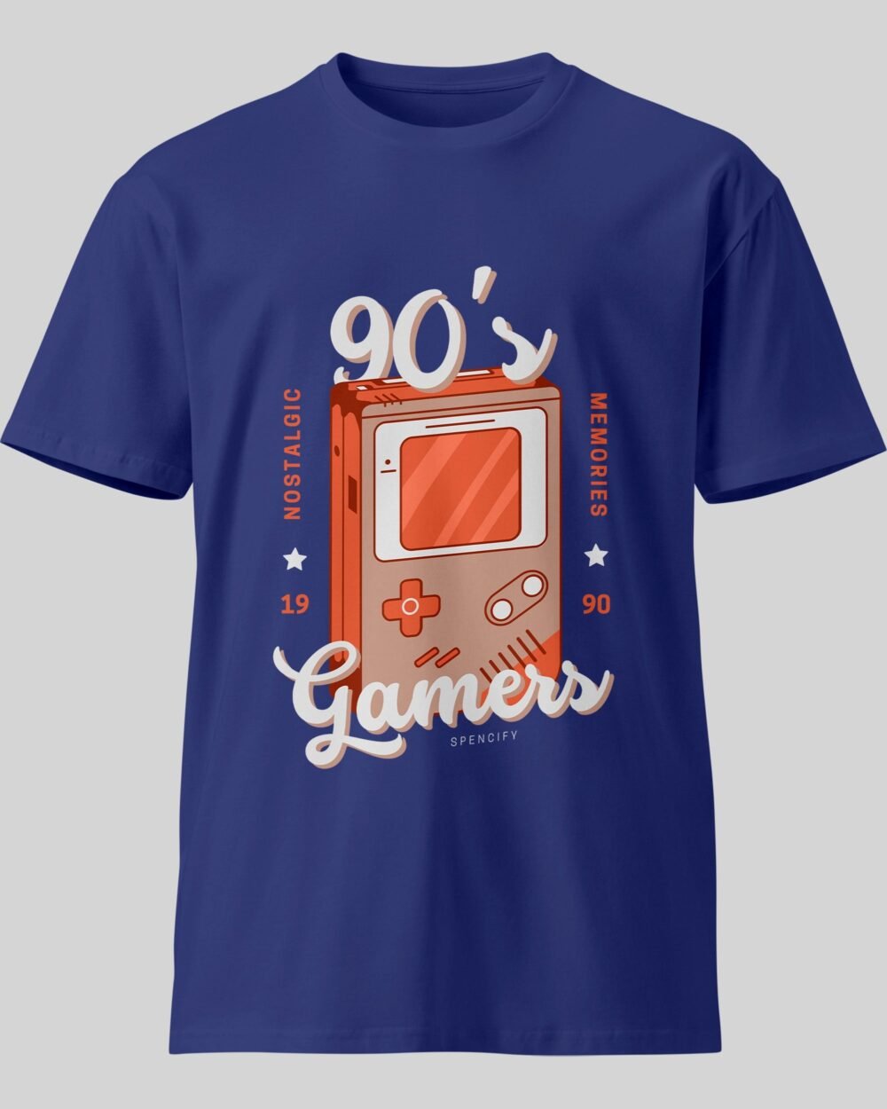 90 s Gamers New T Shirt Royal Blue