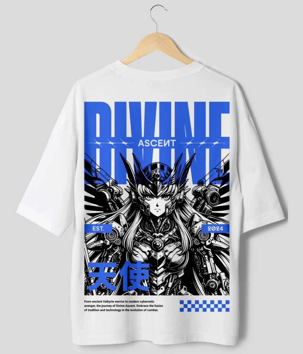 Divine Ascent Anime Oversized T-Shirt