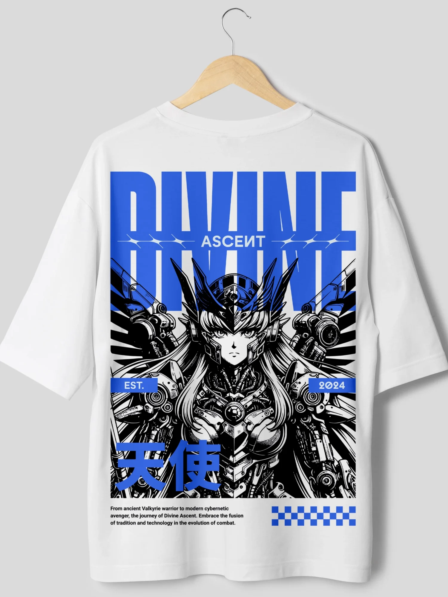 Divine Ascent Anime Oversized T-Shirt