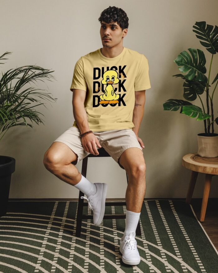 Duck New T Shirt Beige Model