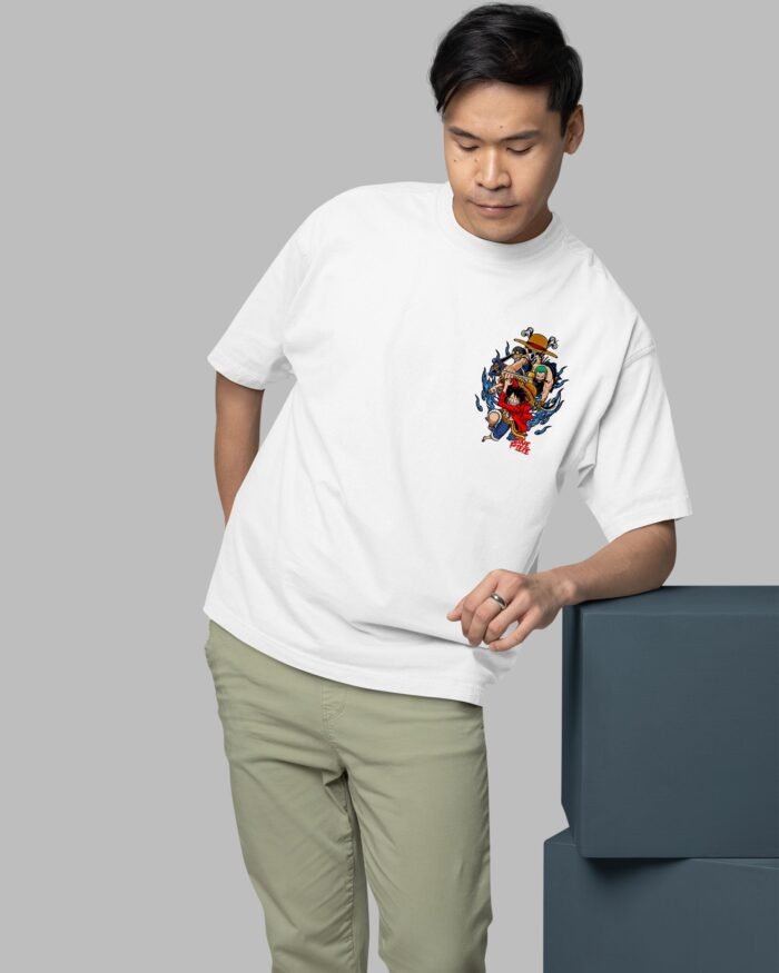 OnePieceOversizedTshirt1WhiteFront