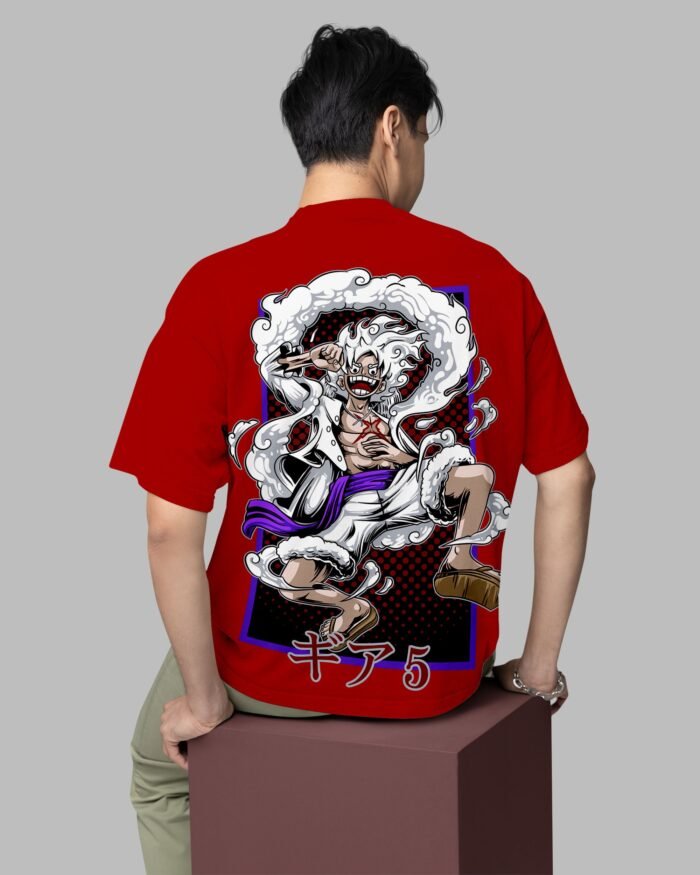 OnePieceOversizedTshirtRedBack1