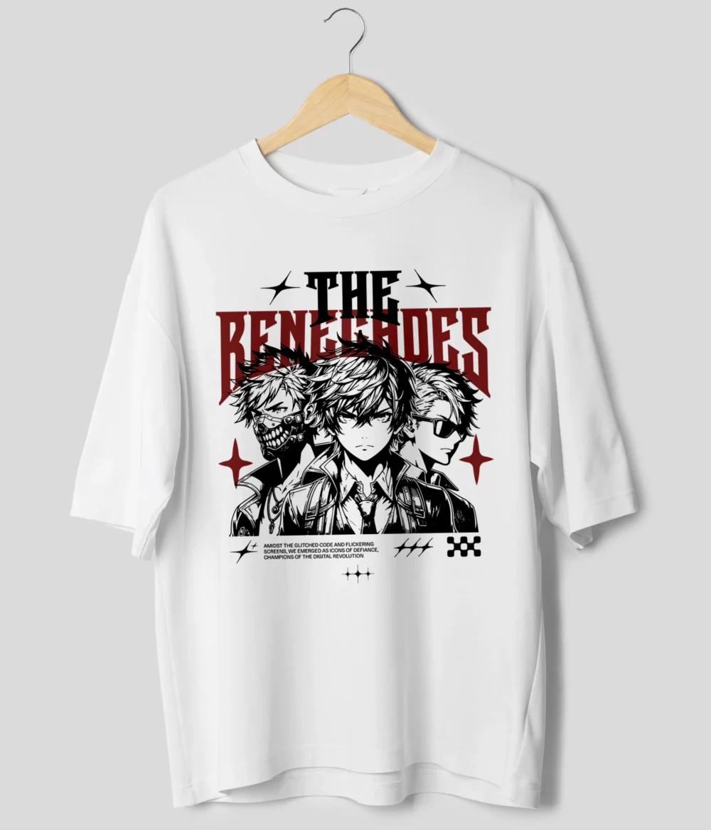 The Renechoes Anime Oversized T-Shirt