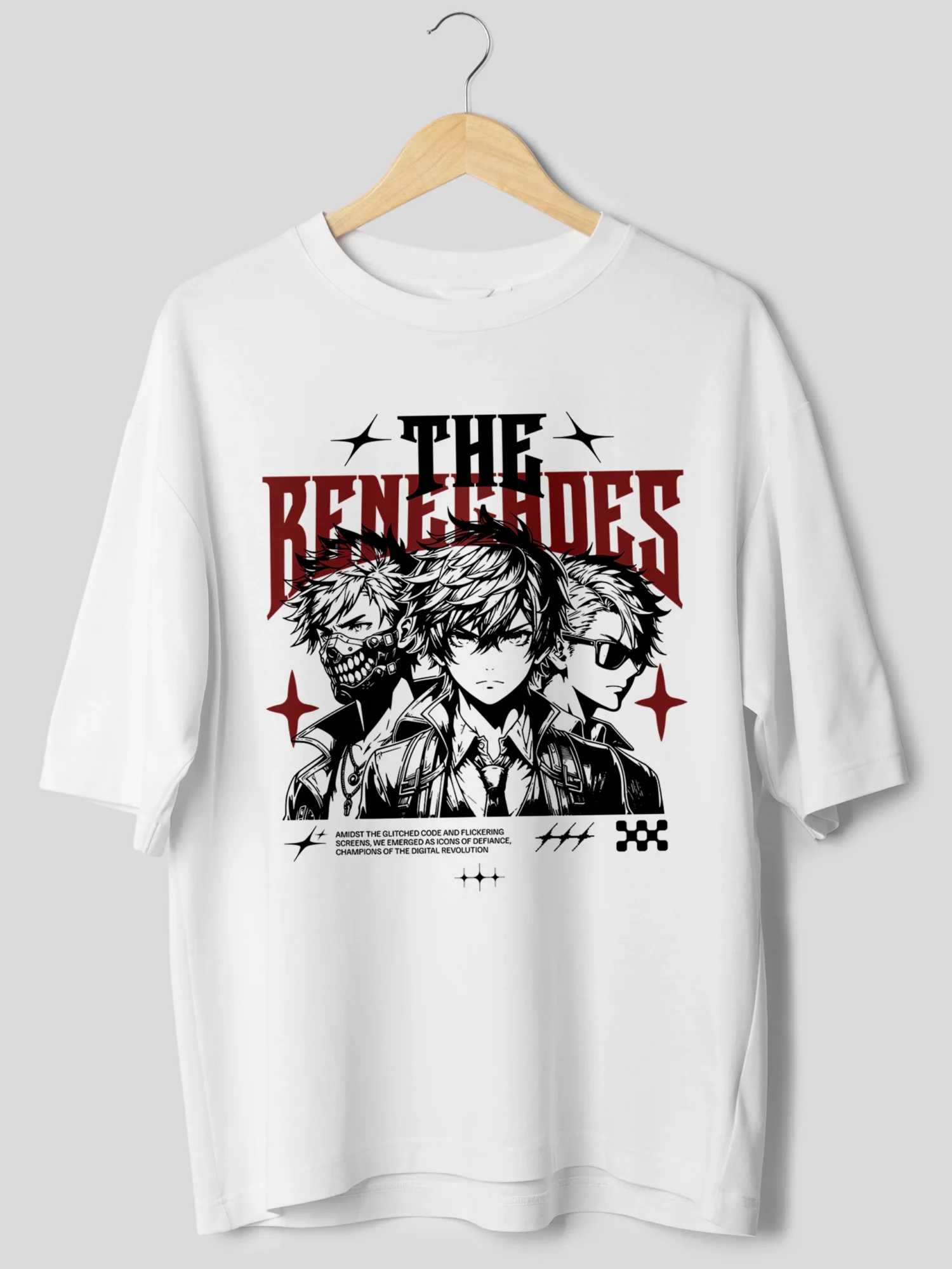 The Renechoes Anime Oversized T-Shirt