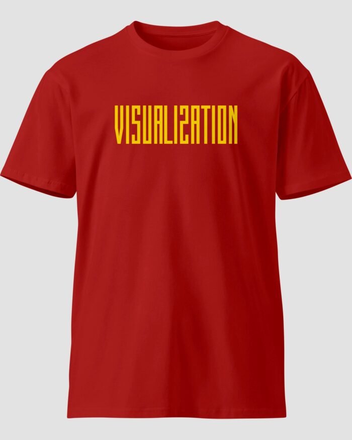 VisualizationNewT ShirtRedFront