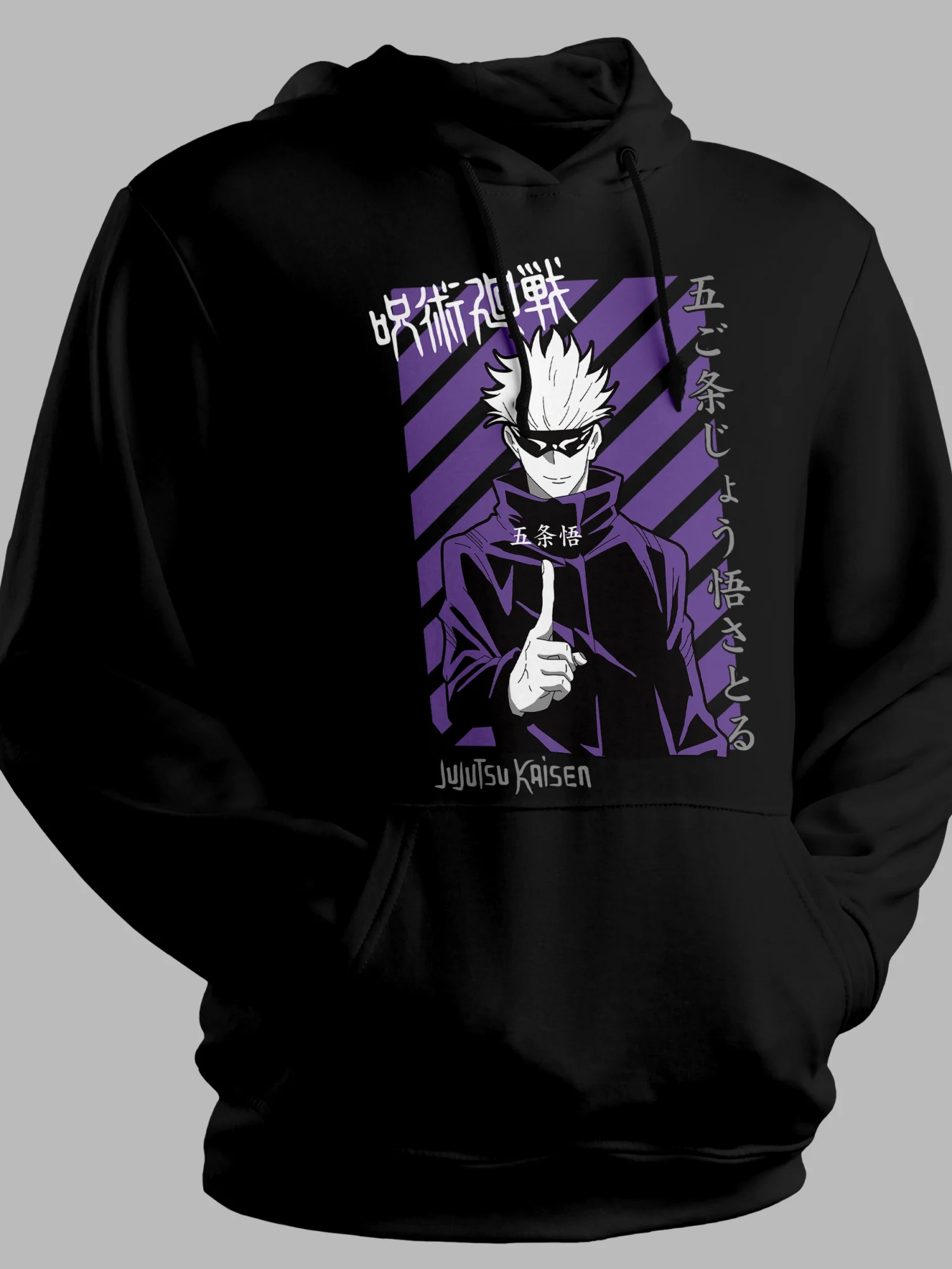 Jujutsu Kaisen Anime Hoodie – 100% Cotton, 300 GSM Unisex Hoodie Inspired by Jujutsu Kaisen Characters