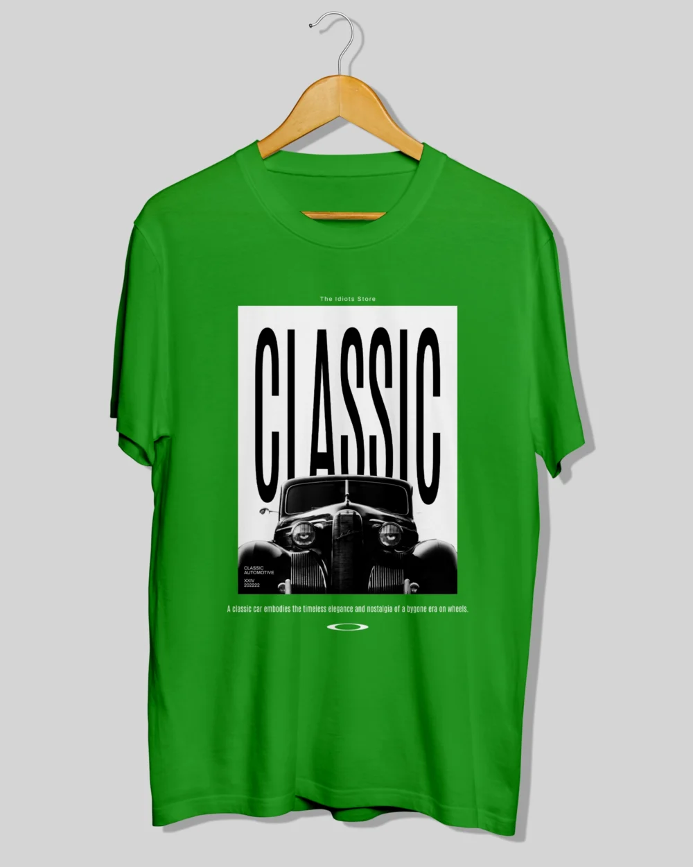 Classic Retro Car T-Shirt – Premium Cotton with Vintage Car Graphic Design