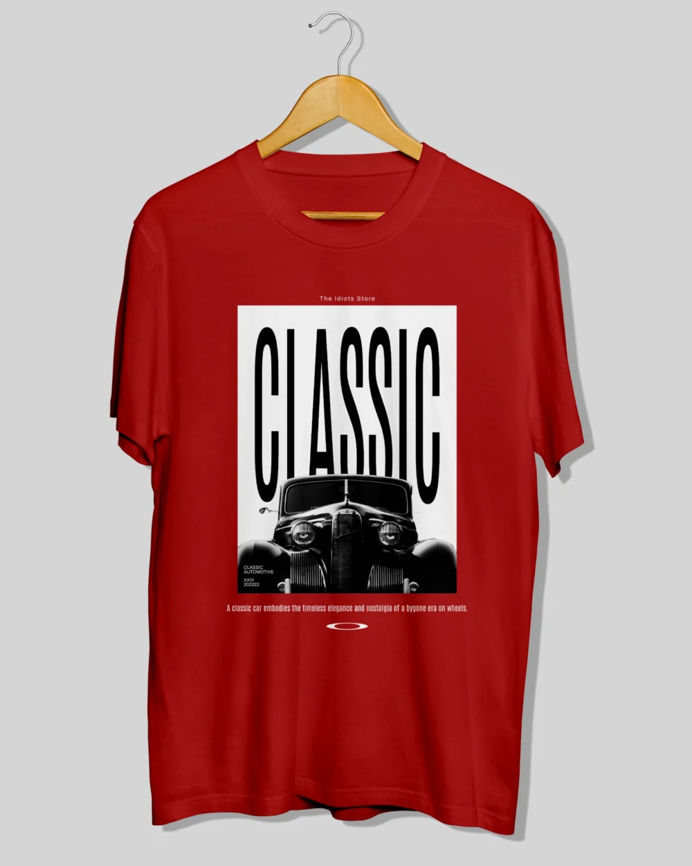 Classic Retro Car T-Shirt – Premium Cotton with Vintage Car Graphic Design