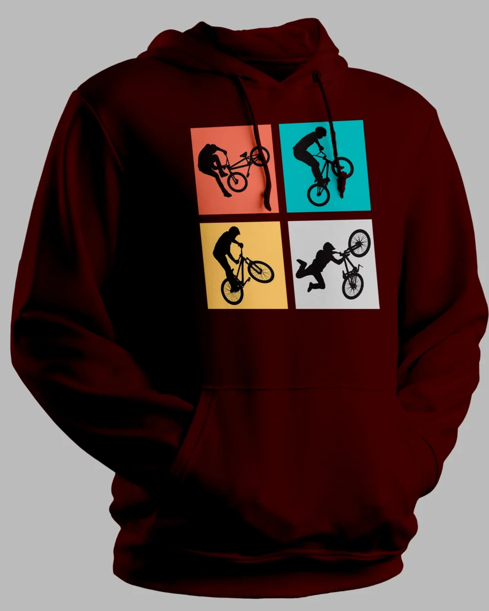 Cycling Maroon