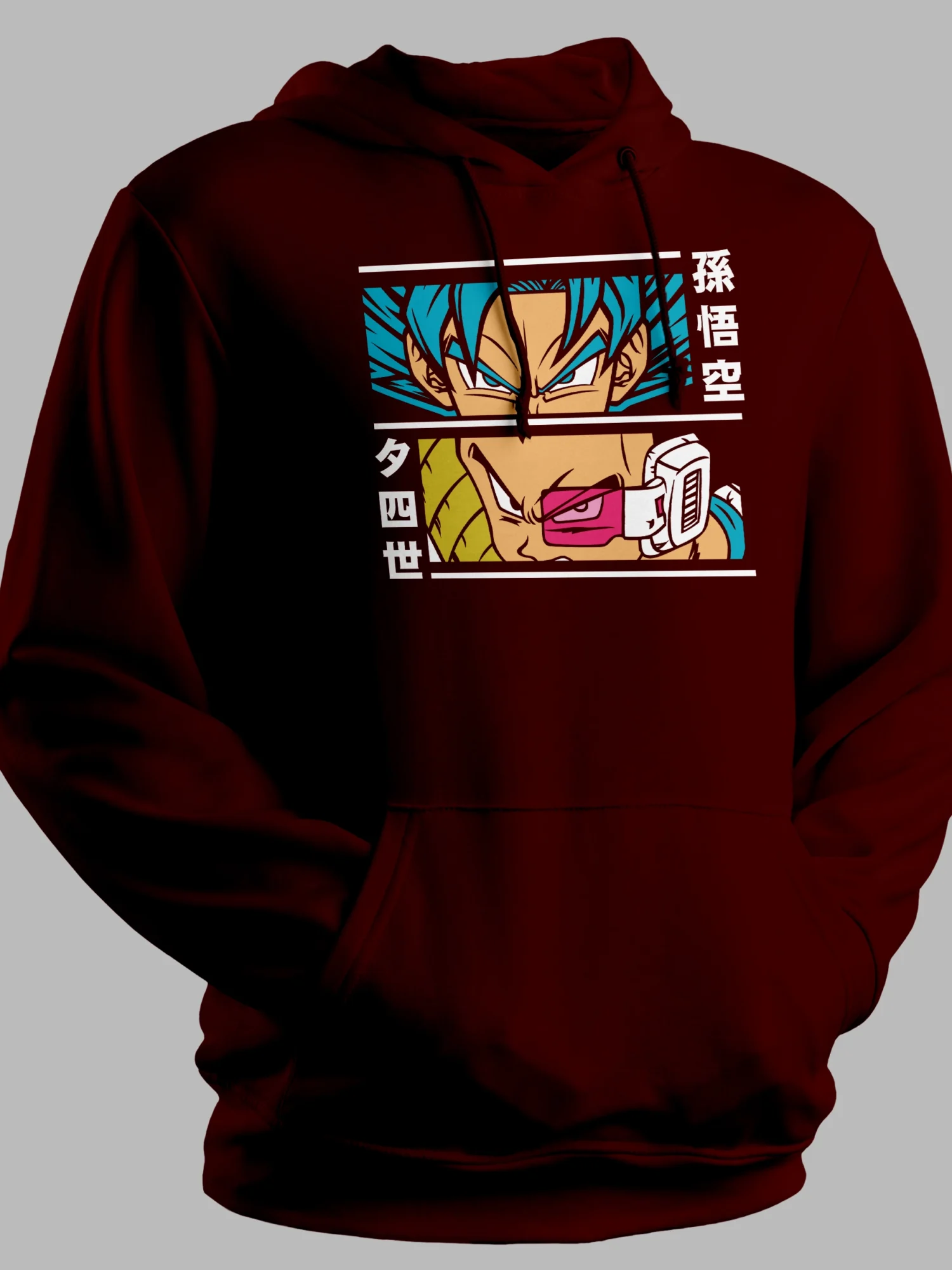 Dragon Ball Anime Hoodie – 100% Cotton, 300 GSM Unisex Hoodie Inspired by Dragon Ball Z