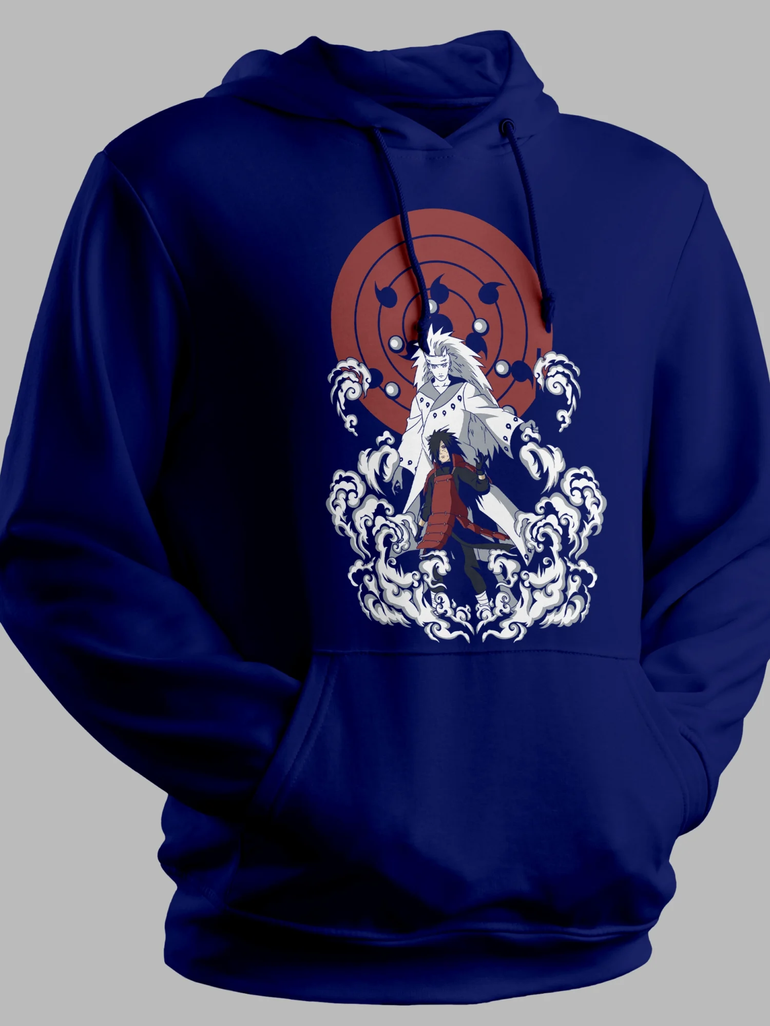 Naruto Print Anime Hoodie – 100% Cotton, 300 GSM Unisex Hoodie Inspired by Naruto