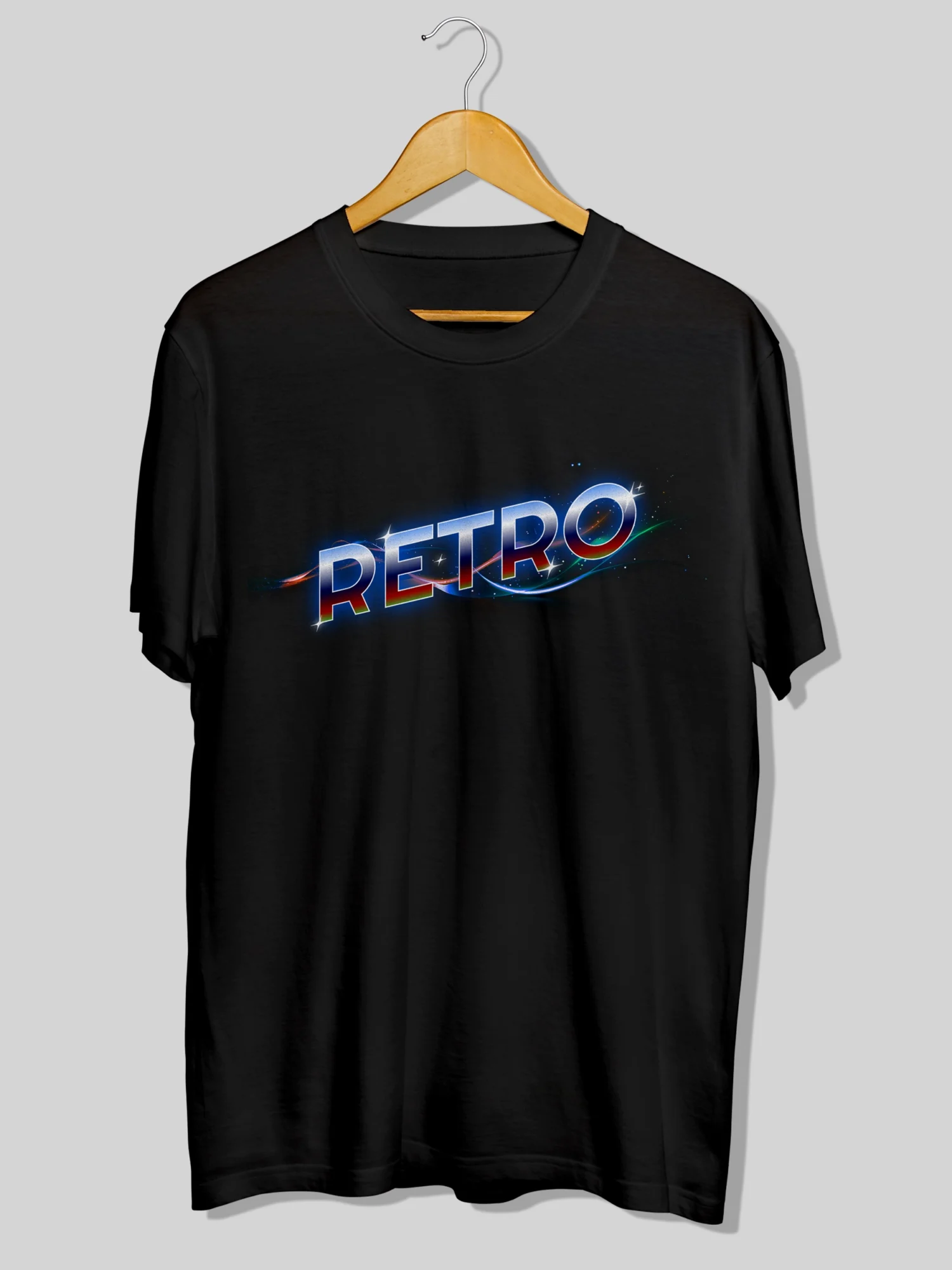 Retro Vibes T-Shirt – Premium Cotton with Vintage Graphic Design